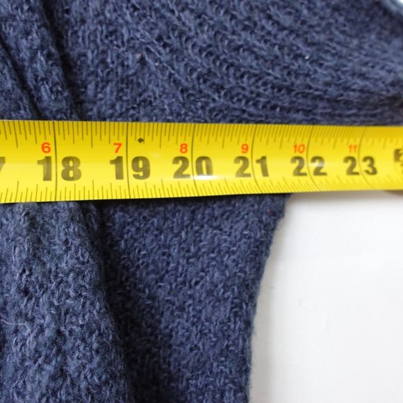 Abercrombie Fitch Sweater Womens Small Wool Cardigan Knit Open Hooded Waterfall - Picture 5 of 8